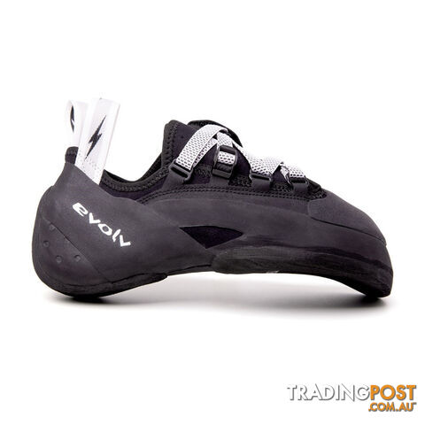 Evolv Phantom Unisex Climbing Shoes - Black - 6 - EVL03646