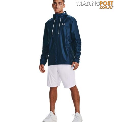 Under Armour Cloudstrike Shell Mens Waterproof Jacket - Academy/White - MD -...