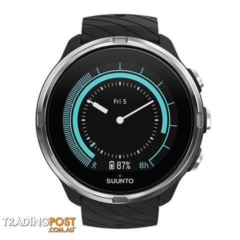 Suunto 9 Sport Wrist HR GPS Watch - Black - 14200