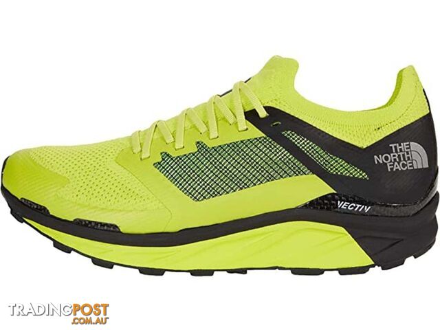 The North Face Flight VECTIV Mens Trail Running Shoes - Sulphur Spring Green/TNF Black - 12F - NF0A4T3LC6T-12F