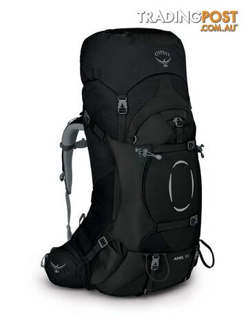 Osprey Ariel 55 Womens Hiking Backpack - Black - XS/S - OSP0886-Black-XS-S