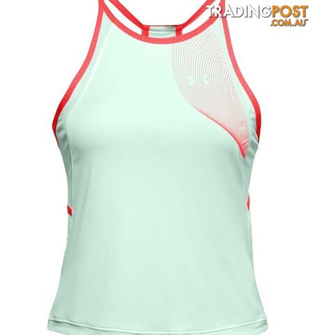 Under Armour Qualifier Iso-Chill Womens Running Tank - Seaglass...