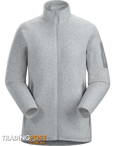 Arc'teryx Covert Womens Fleece Cardigan - Athena Grey Heather - M - L07252600-M