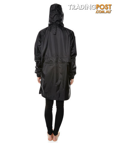 XTM Stash II 3/4 Stash Unisex Rain Waterpfoof Jacket - Black - Xl - RU013-BLK-XL - photo 2 of 2