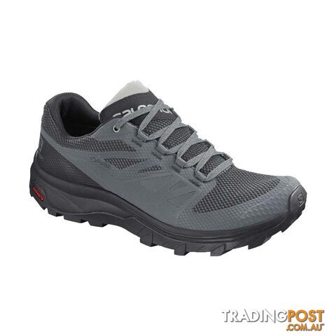 Salomon Outline GTX Womens Hiking Shoes - Stormy Weather/Black/Lunar Rock -...