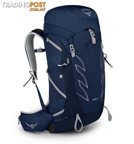 Osprey Talon 33 Mens Hiking Backpack - Ceramic Blue - L/XL -...