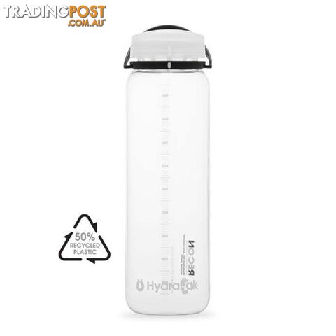 Hydrapak Recon Water Bottle - 1L - White - HYD-BR02W