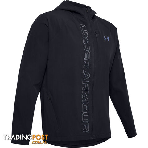 Under Armour Qualifier Outrun The Storm Mens Running Jacket - Black - XXL -...