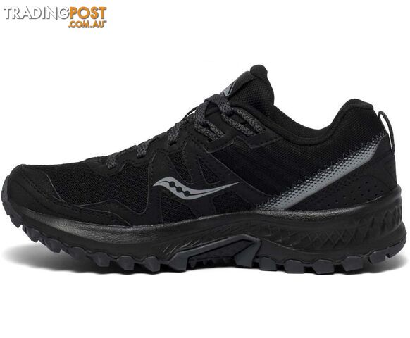 Saucony Excursion TR14 Womens Trail Running Shoes - Black/Charcoal - 7.5 - S10584-1-75 - photo 2 of 2