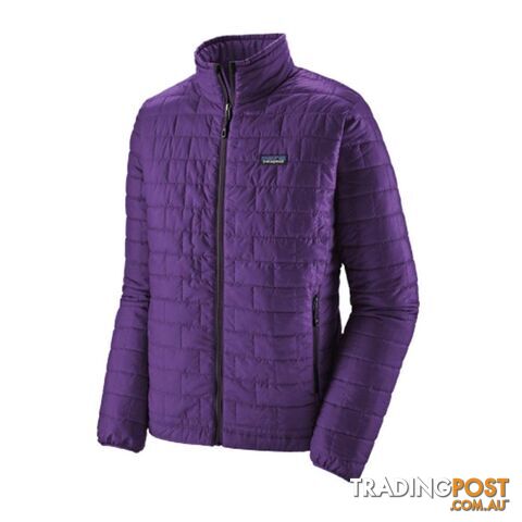 Patagonia Nano Puff Mens Insulated Jacket - Purple - L - 84212-PUR-L