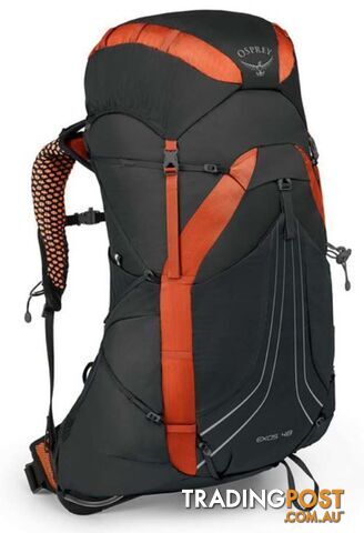 Osprey Exos 48L Lightweight Backpack - Blaze Black-L - OSP0725-BlazeBlac-L