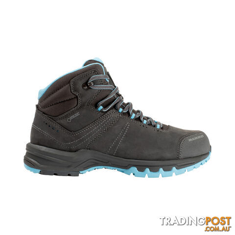 Mammut Nova III Mid GTX Womens Hiking Boots - Graphite/Whisper - UK8 - 3030-03140-00137-1080