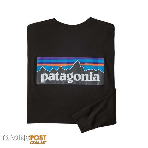 Patagonia L/S P-6 Logo Responsibili-Tee Mens T-Shirt - 38518