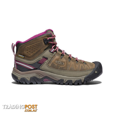 Keen Targhee III Mid WP Womens Waterproof Hiking Boots - Weiss Boysenberry -...