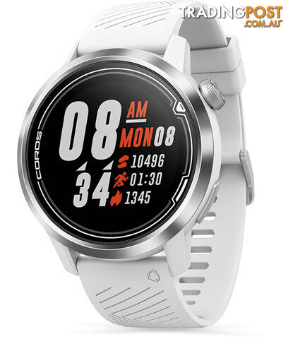 COROS APEX Premium Multisport Watch - White - 46mm - WAPX-WHT