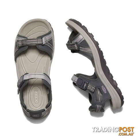 Keen Terradora II Open Toe Womens Hiking Sandals - Dark Grey Dawn Pink - US 6H - 1022448-6H - photo 2 of 2