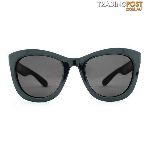 Venture Eyewear Molakai Polarised Sunglasses - Black/Grey - 8106-Blkgrey-IP-48