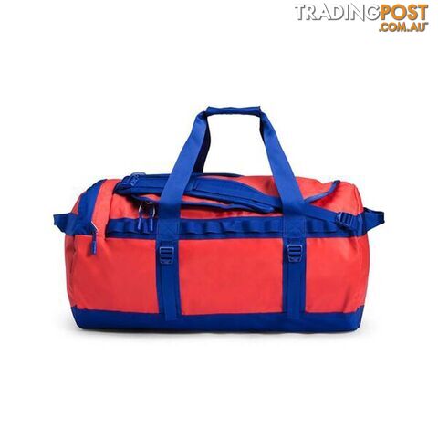 The North Face Base Camp 70L Duffel Bag - M - Horizon Red/TNF Blue - NF0A3ETPY3B