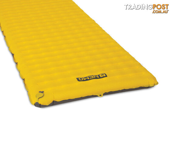Nemo Tensor Ultralight Sleeping Pad - Long Wide - Yellow - NEM00238