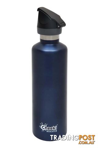 Cheeki Active Single Wall Water Bottle - 750ml - Ocean - ASB750OC1