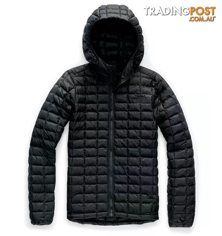 The North Face Thermoball Eco Womens Insulated Hoodie - TNF Black Matte - Xs -...