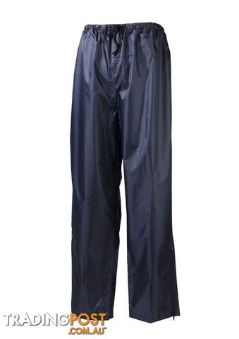 Rainbird Stowaway Unisex Overpants Waterproof Pants - Navy - M - 8003-7-NY-M