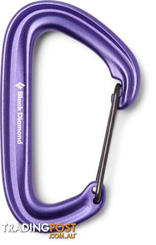 Black Diamond LiteWire Wiregate Carabiner - Purple - BD2102345000ALL1