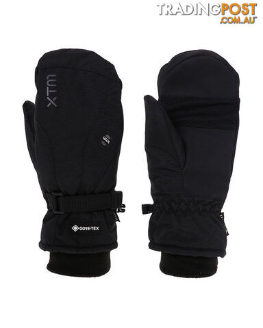 XTM Whistler Adult Unisex Waterproof Snow Mitt Gloves - Black - 2Xl - DU013-BLK-2XL