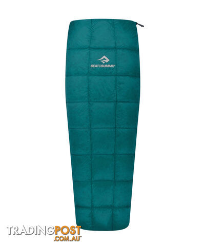 Sea to Summit Traveller 1 TrI Down Sleeping Bag - Regular - Teal - ATR1-R