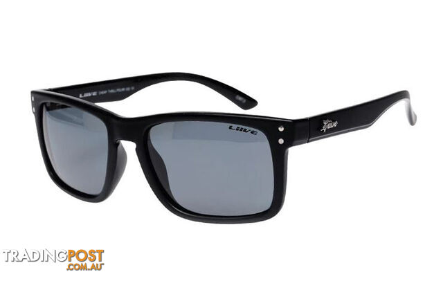 Liive Vision Cheap Thrill Polarised Sunglasses - Twin Blacks - L0355A