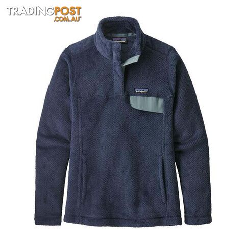 Patagonia Re-Tool Snap-T Fleece Pullover Womens Fleece Jacket - Stone Blue -...