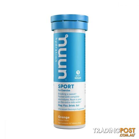 Nuun Sport Electrolyte Drink Tablet - Orange - NUUN-ORG8