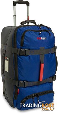 Black Wolf Ridgerunner 80L Rolling Travel Bag - Blue - 1400-Blue