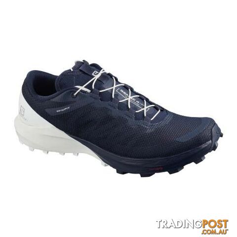 Salomon Sense 4 W /Pro Womens Trail Running Shoes - Navy Blazer/White/Copen Blue...