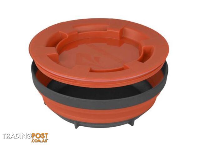 Sea To Summit X-Seal & Go Collapsible Food Container - X-Large - Rust -...