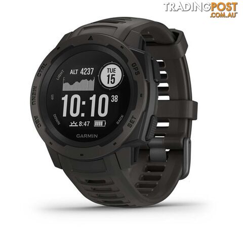 Garmin Instinct GPS Watch - Graphite - 10-02064-00