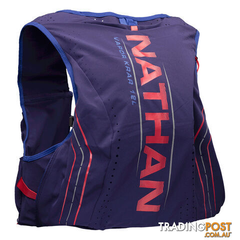 Nathan VaporKrar 12L 2.0 Insulated Mens Racing Vest - Astral Aura/Deep Ultramarine/Hibiscus - NS4736-0417