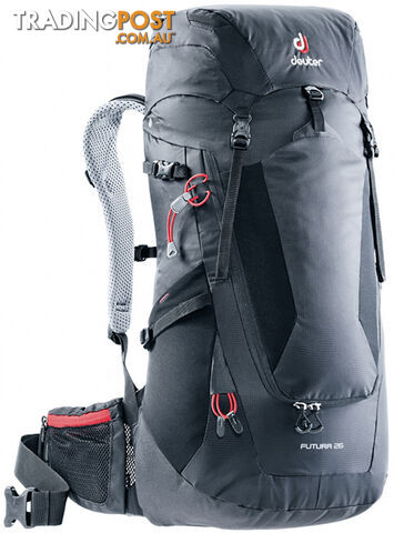 deuter Futura 26L Mens Hiking Backpack - Blk - 3400318-7000-0