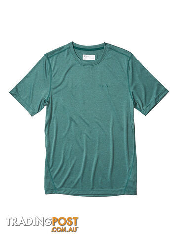 Marmot Conveyor SS Mens Lightweight T-Shirt - Botanical Garden Heather - L -...