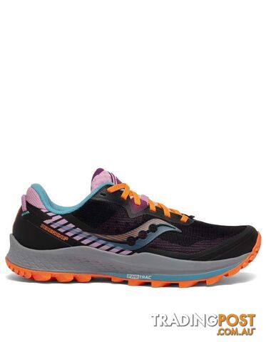 Saucony Peregrine 11 Womens Trail Running Shoes - Future Black - S10641-25