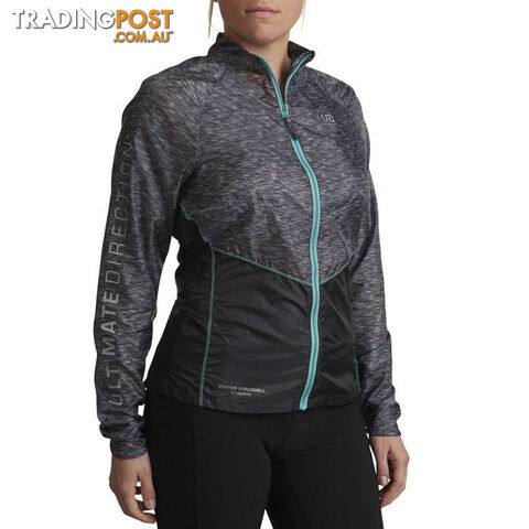 Ultimate Direction Ventro Windshell Womens Running Jacket - Heather Grey -...