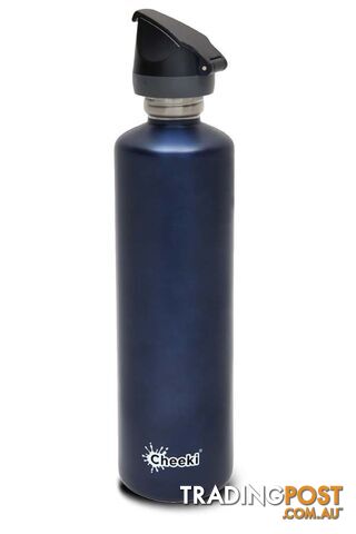 Cheeki Active Single Wall Water Bottle - 1L - Ocean - ASB1000OC1
