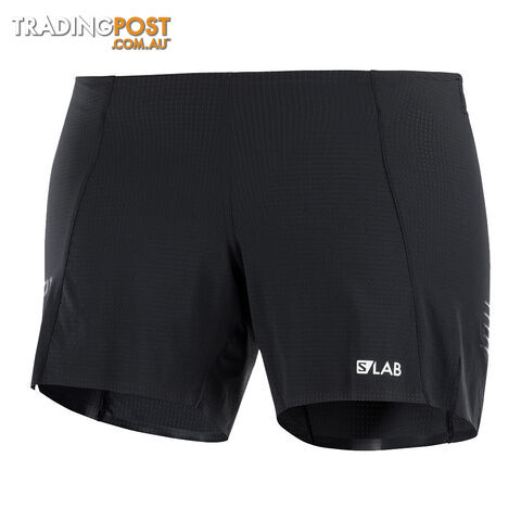 Salomon S/Lab Womens Running Shorts - Black - L - C12842-L