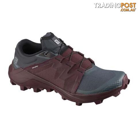 Salomon Wildcross Womens Trail Running Shoes - India Ink/Wine Tasting - 10US -...