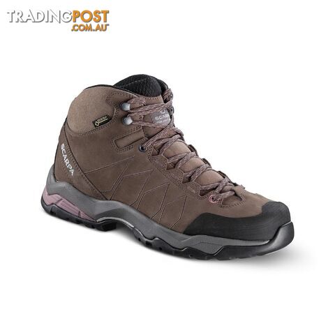 Scarpa Moraine PlUSMid GTX Womens Hiking Boots - Charcoal/Dark Plum - US6 / EU37...