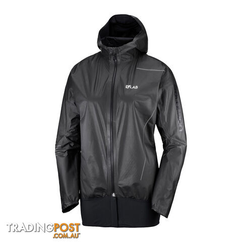 Salomon S/Lab MotionFit 360 Womens Waterproof Running Jacket - Black - L -...