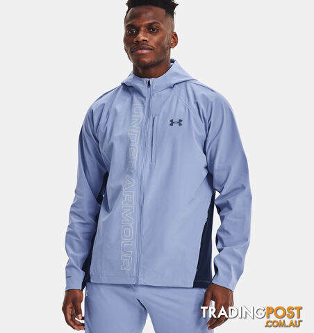 Under Armour Qualifier Outrun The Storm Mens Running Jacket - Washed...