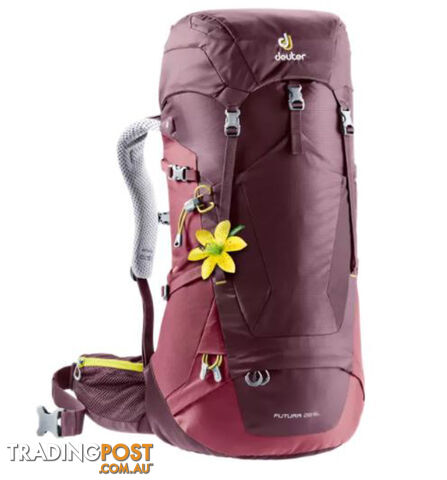 deuter Futura 28 SL Womens Hiking Backpack - Aubergine/Maron - 3400618-5525-0