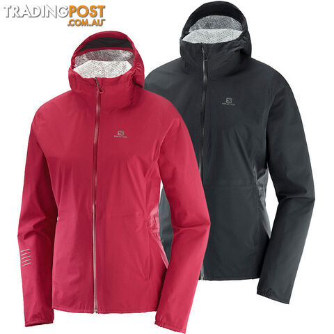 Salomon Lightning Womens Waterproof Running Jacket - C11LTWJKT