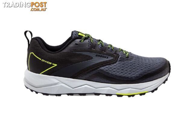 Brooks Divide 2 Mens Trail Running Shoes - Black/Ebony/Nightlife - 13US - 1103551D-029-13